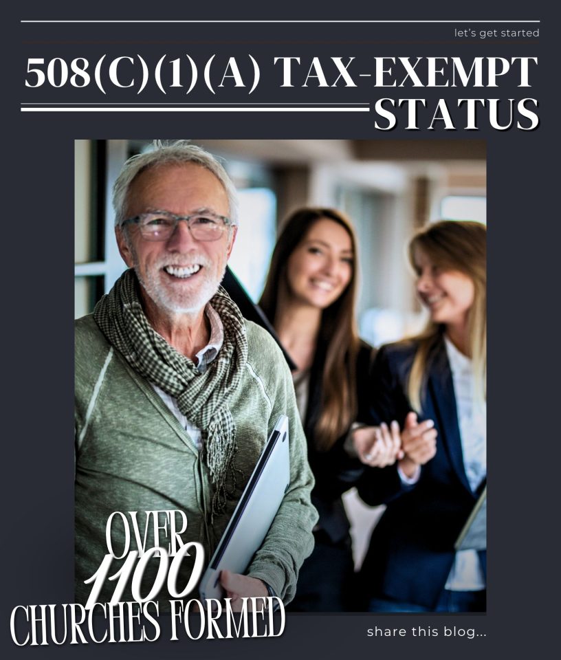 508(c)(1)(a) tax-exempt status nonprofit organizations and ministries.